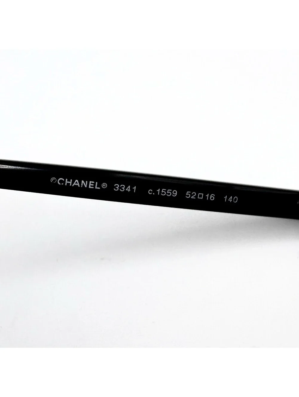 Chanel Eyeglasses 3341 c.1559 Butterfly Black Red 52/16/140 Italy FRAMES ONLY